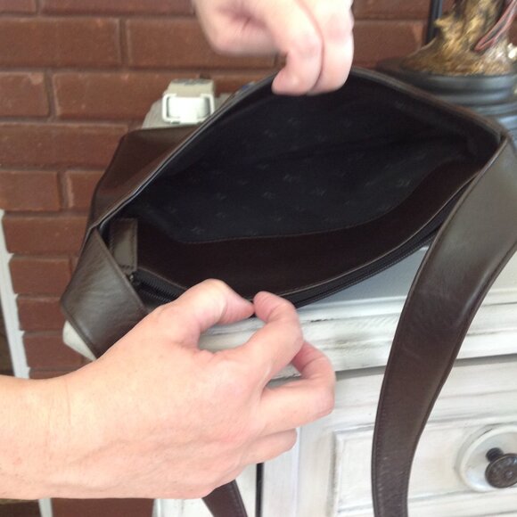 Brown Leather shoulder Bag - Picture 4 of 6